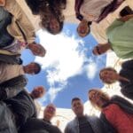 Like-minded travellers sharing a moment during a small-group journey with Claudia Romeo