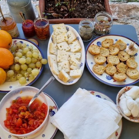 Aperitivo da degustare dopo l'esperienza della pizzica